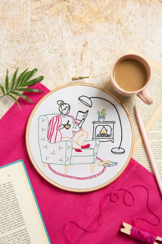 Unwind Embroidery Kit